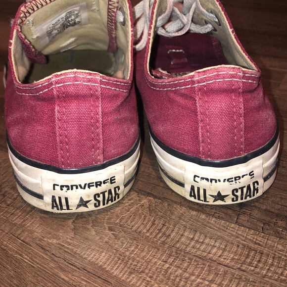 Red Converse - Picture 2 of 3